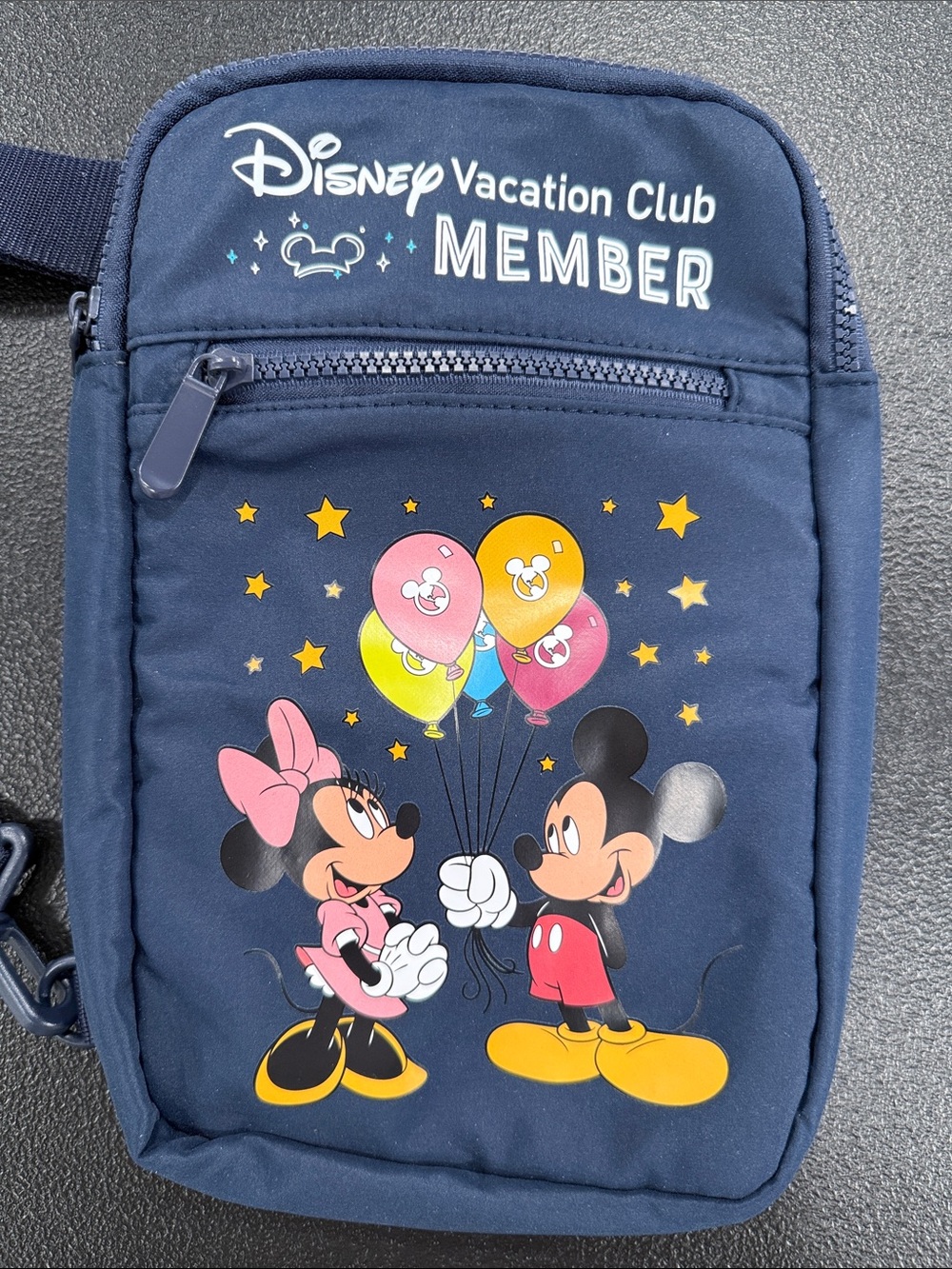 Disney Vacation Club DVC Navy Crossbody
